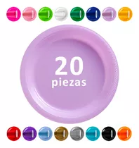 Plato Pastelero Desechable 20 Pzas Solido103