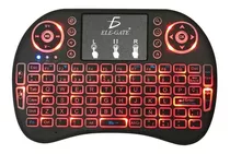 Mini Teclado Español Inal. Iluminado Touchpad Smarttv Tc09p