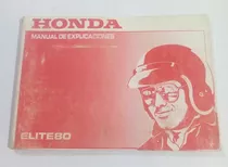 Manual De Usuario Moto Honda Elite 80 