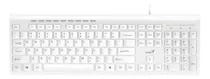 Teclado Genius Slimstar Ultra Delgado Usb Color Blanco