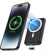 Gomifoo F006 Pila Batería Carga Inalámbrica 10000 Mah Para iPhone Android, Cargador Con Magsafe