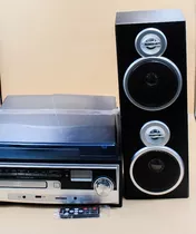 Sistema Estéreo Para El Hogar Con Tocadiscos De Vinilo 