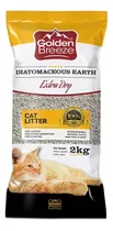 Areia Higiênica Para Gatos Golden Breeze Extra Dry Fina 2kg