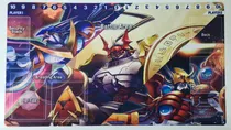 Playmat Tcg Mouse Pad Modelo Digimon - Solo Dentro De Caba