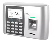 Reloj Biometrico Marca Anviz A300 Huella Tarjeta Clave Color Plateado