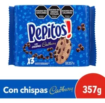 Galletitas Pepitos Tripack X 3 U X 119 Gr C/u