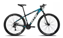 Bicicleta Aro 29 Gts Alumunio Rdx 21v Câmbio Shimano A Disco Cor Preto/azul Tamanho Do Quadro 17