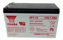 Bateria Yuasa Gel Np7-12 Recargable Ups Alarmas 7ah Emporio