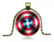Collar Capitan America Advengers Vengadores Heroe Potter