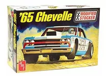 Amt 1965 Chevrolet Chevelle Stock Car - Super Detallado Esc