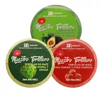 6 Pack Maestro Tortillero Nopal, Tomate Y Aguacate 3 Kg