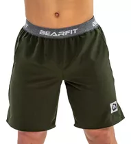 Bermuda Bearfit Sport Short Verde Crossfit Wombo