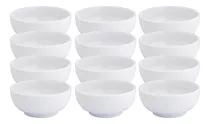 12 Cumbuca Bowl Porcelana Servir Caldo Sorvete 400ml Tigela