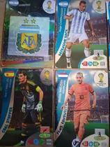 Cartas,cards De Futbol Del Mundial Brasil 2014