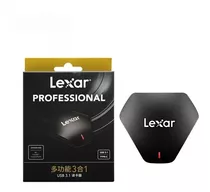Leitor Lexar Professional 3.1 / Usb/type-c/ 3 Em 1/ Sd/cf/sd