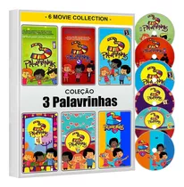 Dvd 3 Palavrinhas Volume 1 2 3 4 5 6 - 6 Dvd