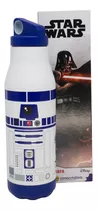 Garrafa R2-d2 Térmica Quente Gelada 600ml Oficial Star Wars