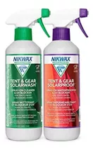 Nikwax Tent & Gear, Tent & Gear Duo-pack, 500 Ml, Solarwash 