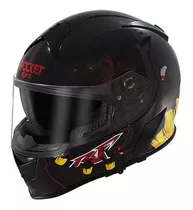 Casco Moto Rocket Force S23-freak Negro Certificado