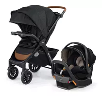 Carriola De Paseo Chicco Bravo Primo Trio Travel System Springhill Con Chasis Color Negro