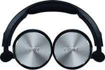 Coby Cvh-804-slv Aluminio Foldz Auriculares Con Micrófono