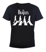 Remera Hombre Algodón The Beatles Abbey Road Rock