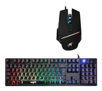 Combo Gamer Led Rgb Teclado Y Mouse Original Nisuta Calidad