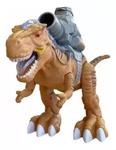 Robot De Juguete Dinosaurio Dym Dp11 Marrón