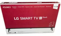 Televisor Led Smart Tv LG 43lm63 Hdr Bluetooth 43 108cm