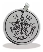 Medalla De Acero Tetragramatón - Grabado Laser - Petrarca1