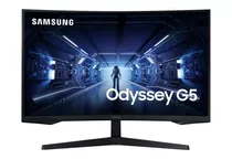 Monitor Gamer Curvo Samsung Odyssey G5 C32g55t Lcd 32  Negro 100v/240v