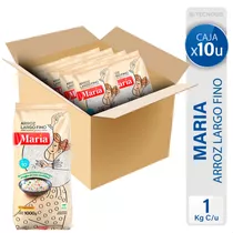 Arroz Blanco Largo Fino Maria Calidad Caja - Mejor Precio