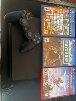 Playstation 4 Slim 1tb + 3 Juegos + Mando Extra