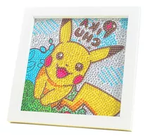 Kit De Pintura Con Diamantes 5d Diy Arte Manualidades Pikach