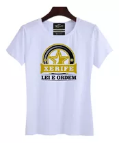 Camiseta Xerife Xerife Lei E Ordem