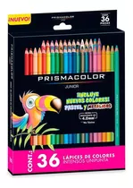 Lápices Pastel Y Metálicos Prismacolor Junior 36 Colores