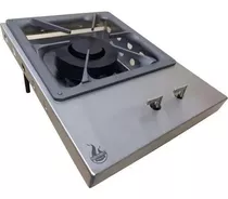 Bifeteira Cooktop De Embutir A Gás Q. Duplo 30 Cm Guindani Cor Inox