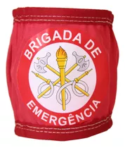 Braçadeira Brigada De Incêndio Estampada Para Sinalização 