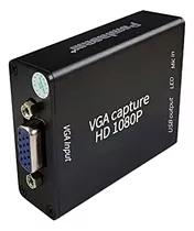 Tarjeta De Captura De Video Vga, Convertidor Vga A Usb2.0,