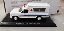 Chevrolet C10 Ambulância Rio 1960 1/43 De Coleção Especial