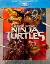 Tortugas Ninja Pelicula Steelbook Blu-ray + Dvd