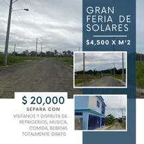 Terrenos De 144 Mts2 En Oportunidad.