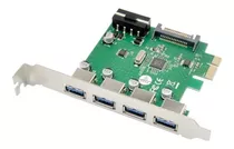 4 Puertos Pci-e A Tarjeta De Expansion Usb 3.0 Amitosai Q3