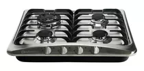 Cocina A Gas Empotrable Indurama Inox 4 Quemadores - 60cm