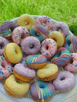 Mini Donuts Para Eventos, Festas,  Chá De Bebê, Aniversário 