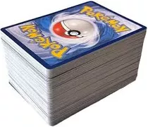 Lote De 100 Cartas + 10 Brilhantes De Pokemon 