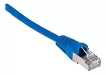 Patch Cord 1 Mts Cat 6a S/ftp 100% Cobre Azul Y Rojo X10 Und