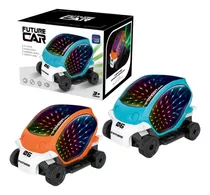 Auto Mini Con Luz 3d Y Movimiento Y Efectos De Sonido 13cm