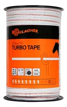 Cinta Turbo Cerco Eléctrico Gallagher 12,5mm 400m Blanco