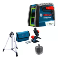 Kit Nivel Laser 12m Bosch Gcl 2-12 G + Tripe Mtx Adaptador